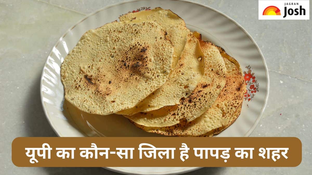 उत्तर प्रदेश के किस जिले को कहा जाता है पापड़ का शहर, जानें 
