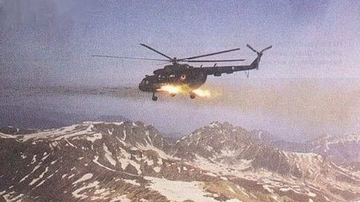 Kargil War M17 Helicopter