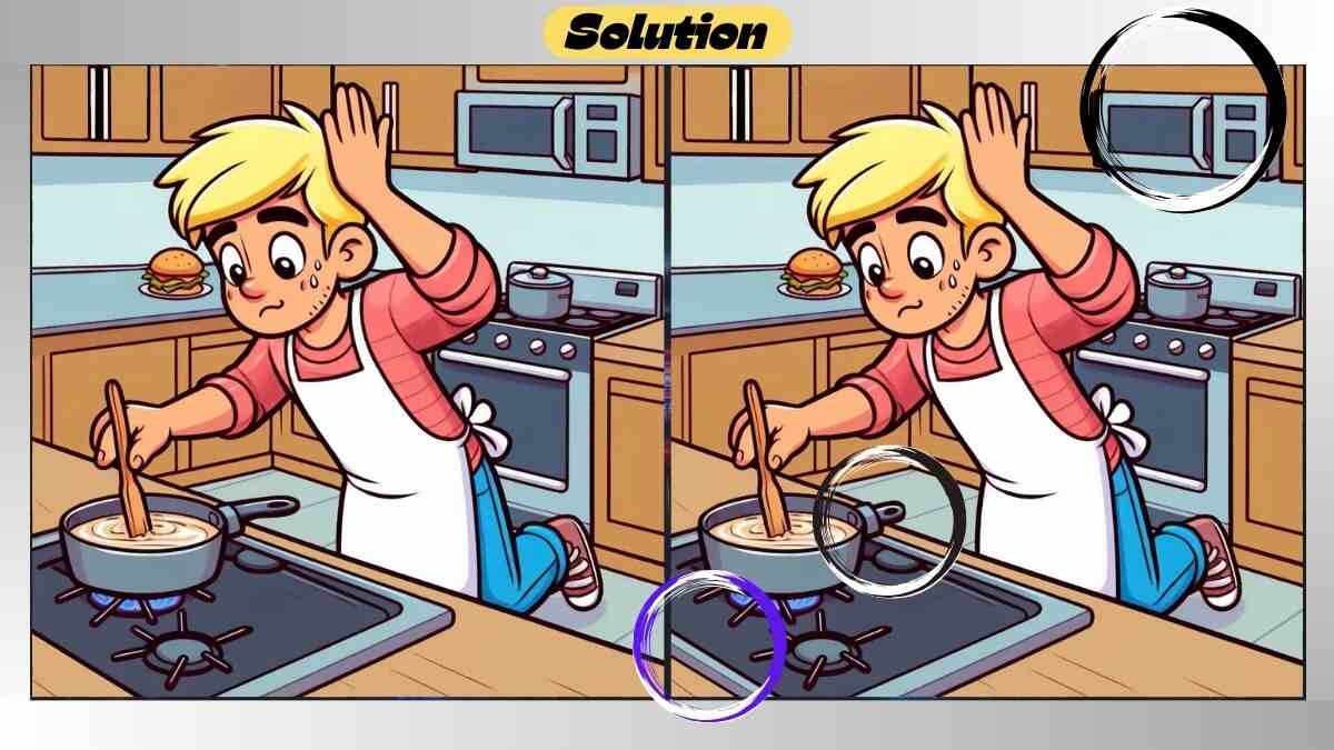 Find 3 Differences in 50 Seconds in This Pot Stirring Picture