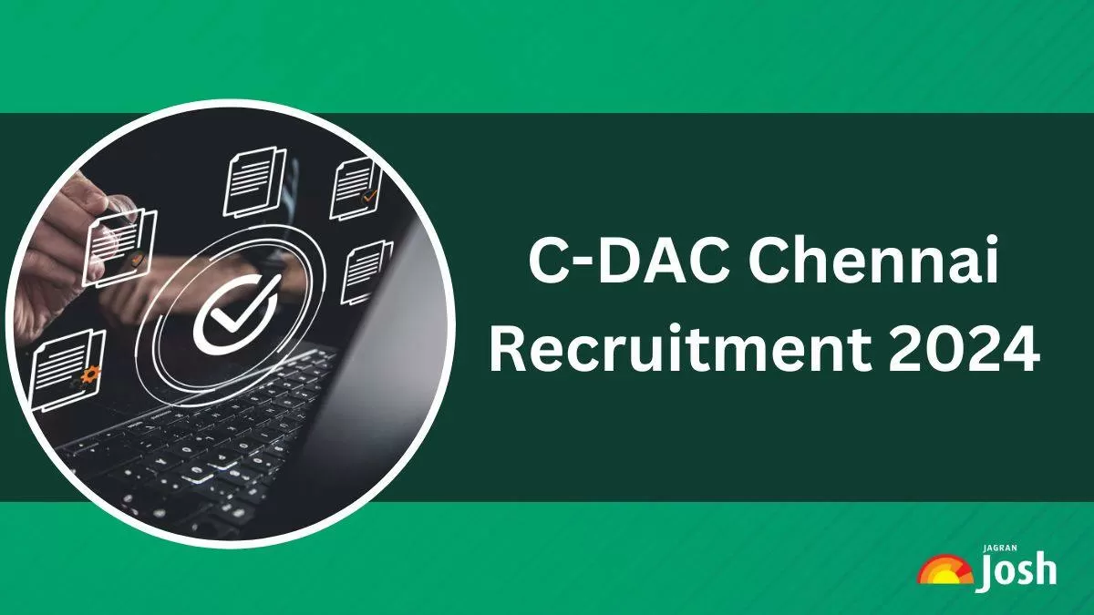 CDAC Chennai Recruitment 2024