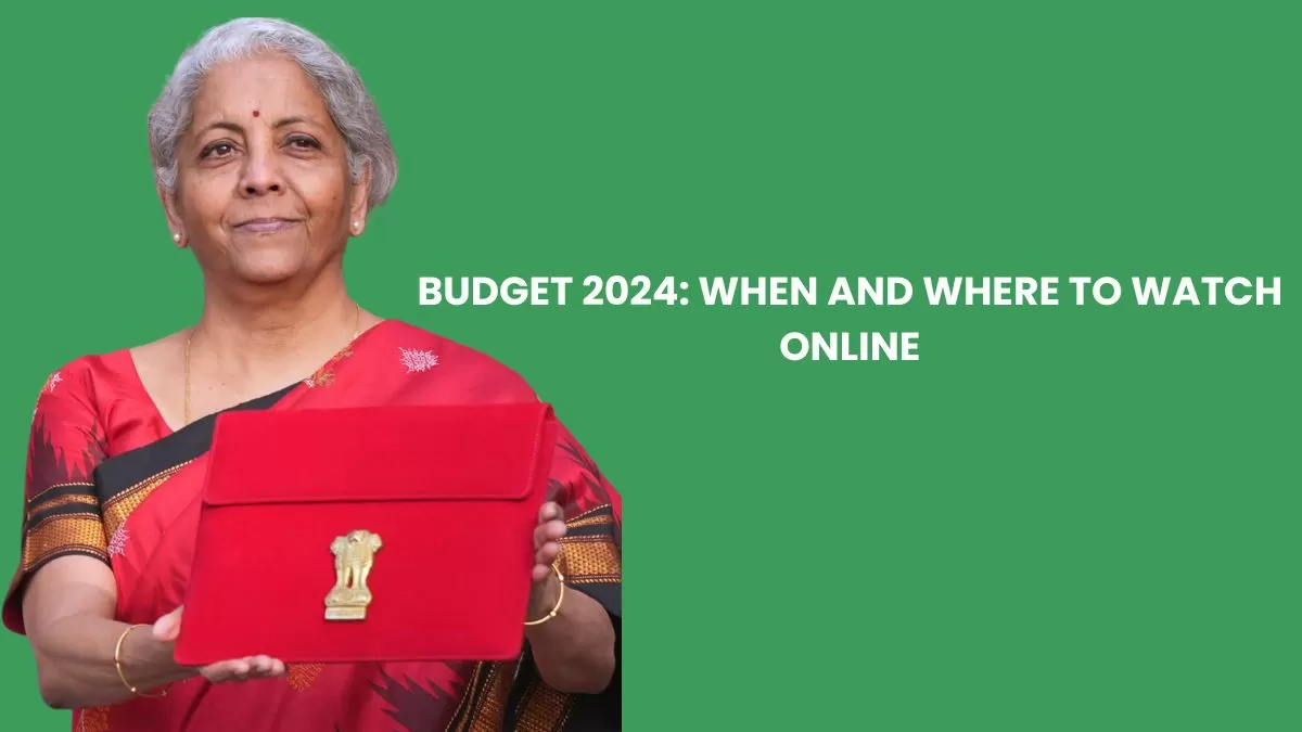 Budget 2024 live streaming