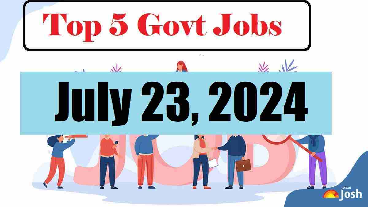 Top 5 Govt Jobs of the Day-July 23, 2024: Apply Online for 3000+ Various Jobs @RBI, Railway, NTPC, TMC and others 
