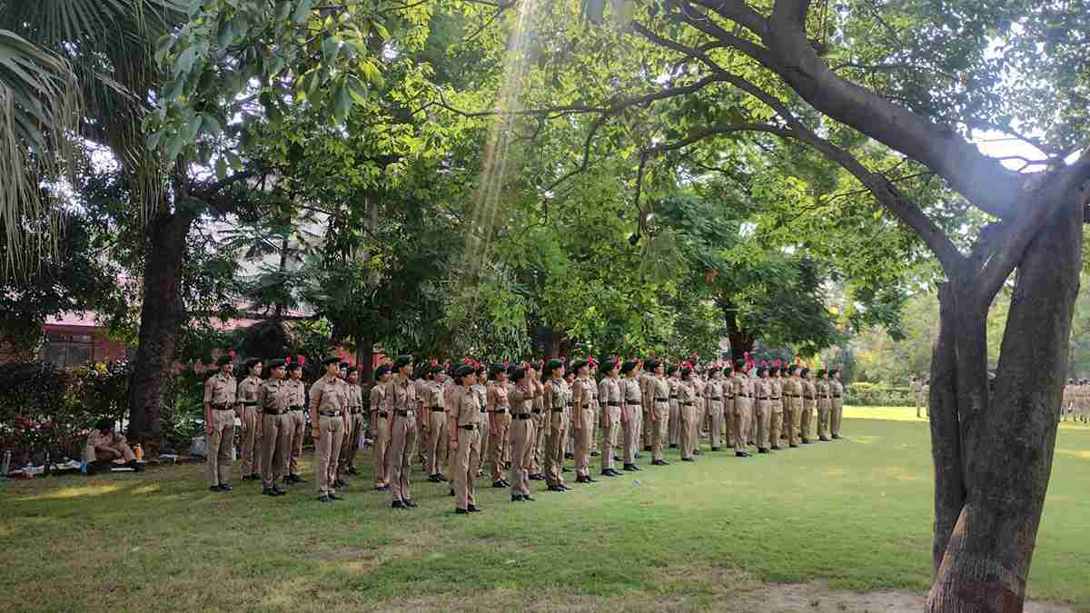 Leadership and Training Focus at NCC 11 UK Girls Battalion Camp
