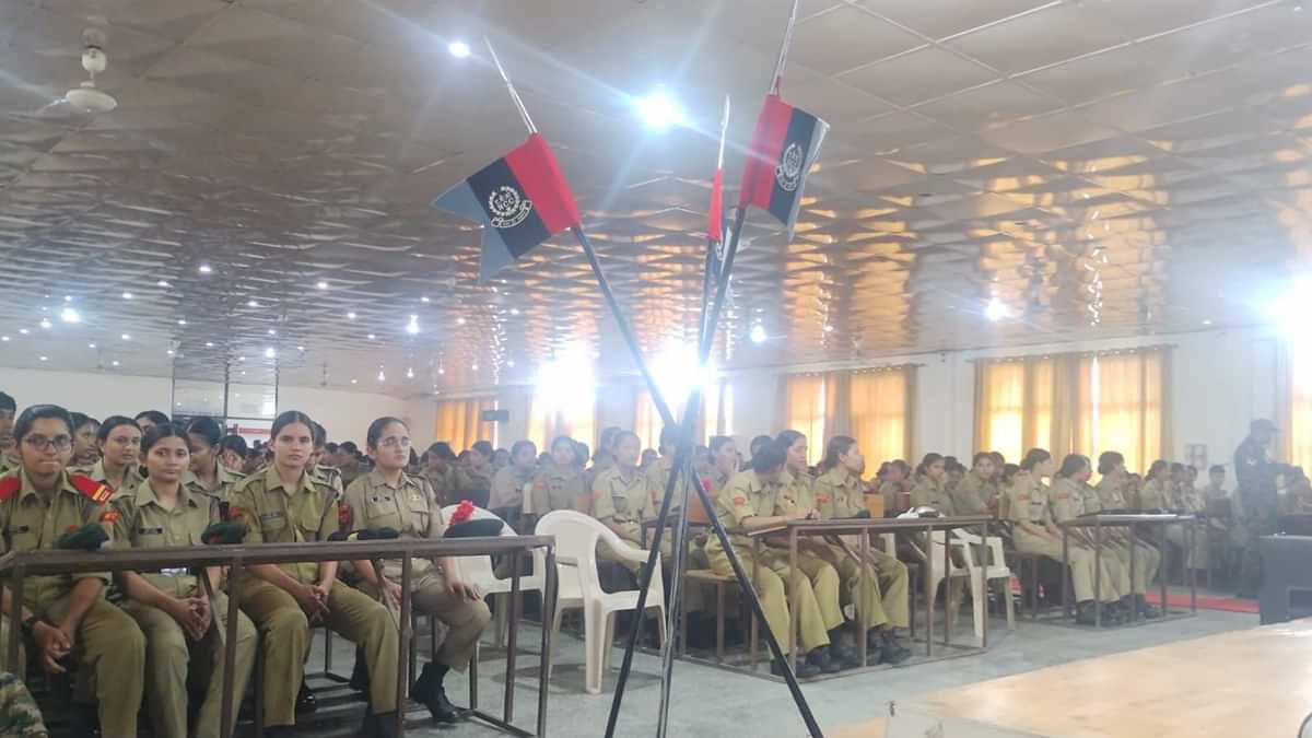Leadership and Training Focus at NCC 11 UK Girls Battalion Camp