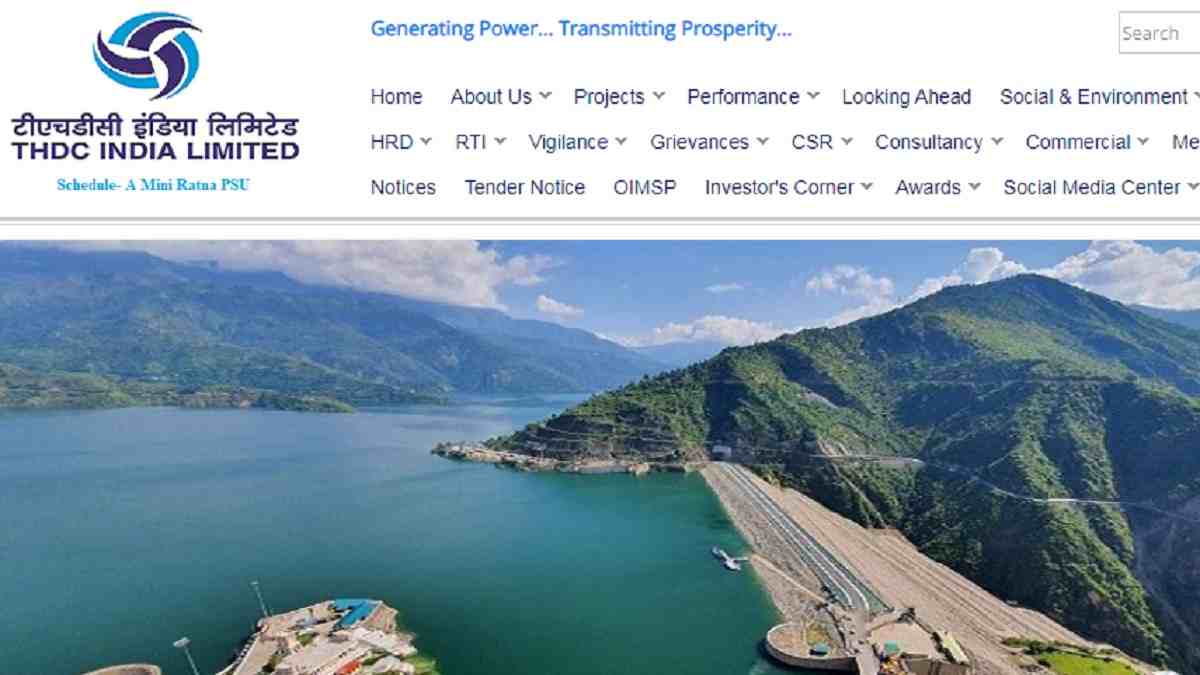 THDC Executive Recruitment 2024: Golden Chance to Apply For Various Managerial posts, Salary Upto Rs. 2,40,000