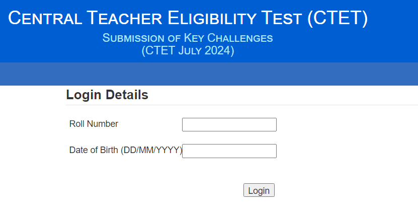 CTET Answer Key 2024 July Out: Paper 1, 2 Answer Sheet PDF Download ...