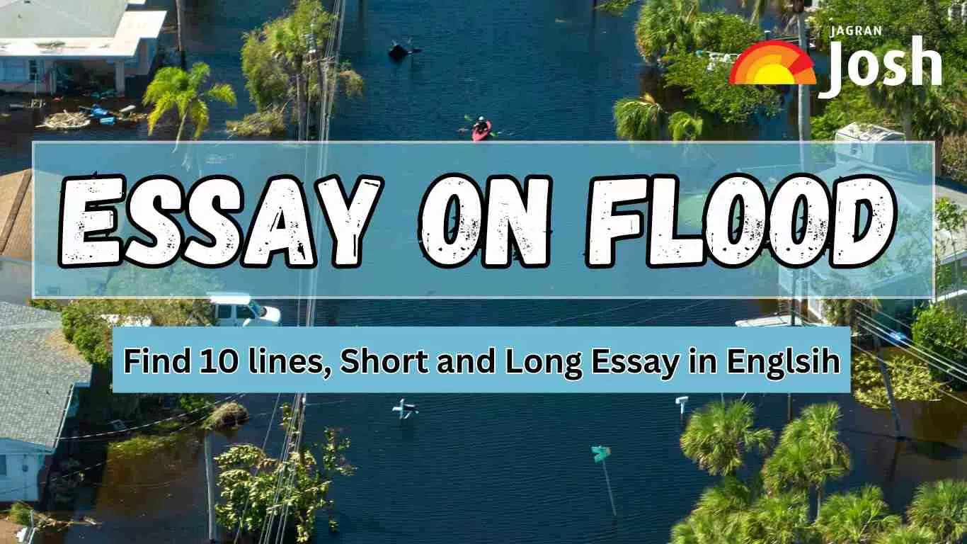 essay on flood in english