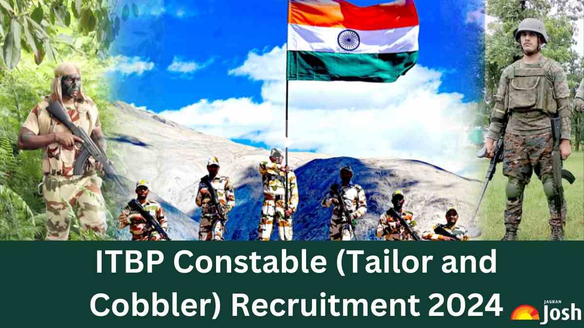 ITBP Constable Recruitment 2024, Apply Online for 51 Tailor and Cobbler Posts, Check Eligibility  and Other Details