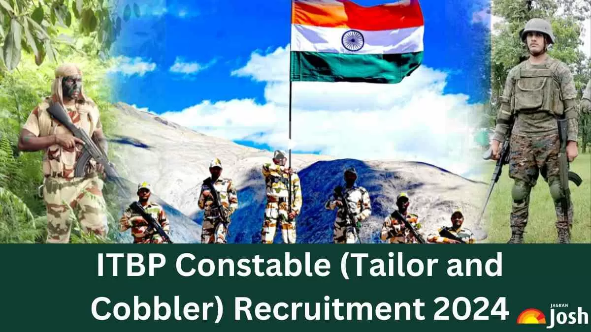 ITBP Constable Recruitment 2024, Apply Online for 51 Tailor and Cobbler ...