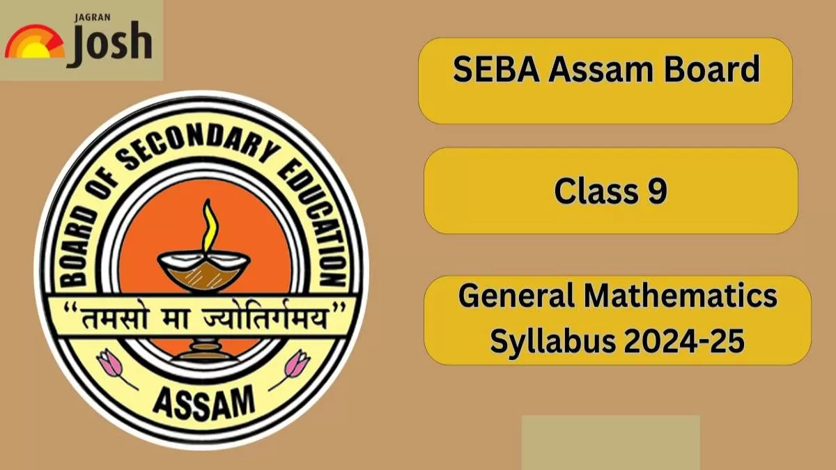 Assam Board AHSEC Class 10 Maths Syllabus 2024-25