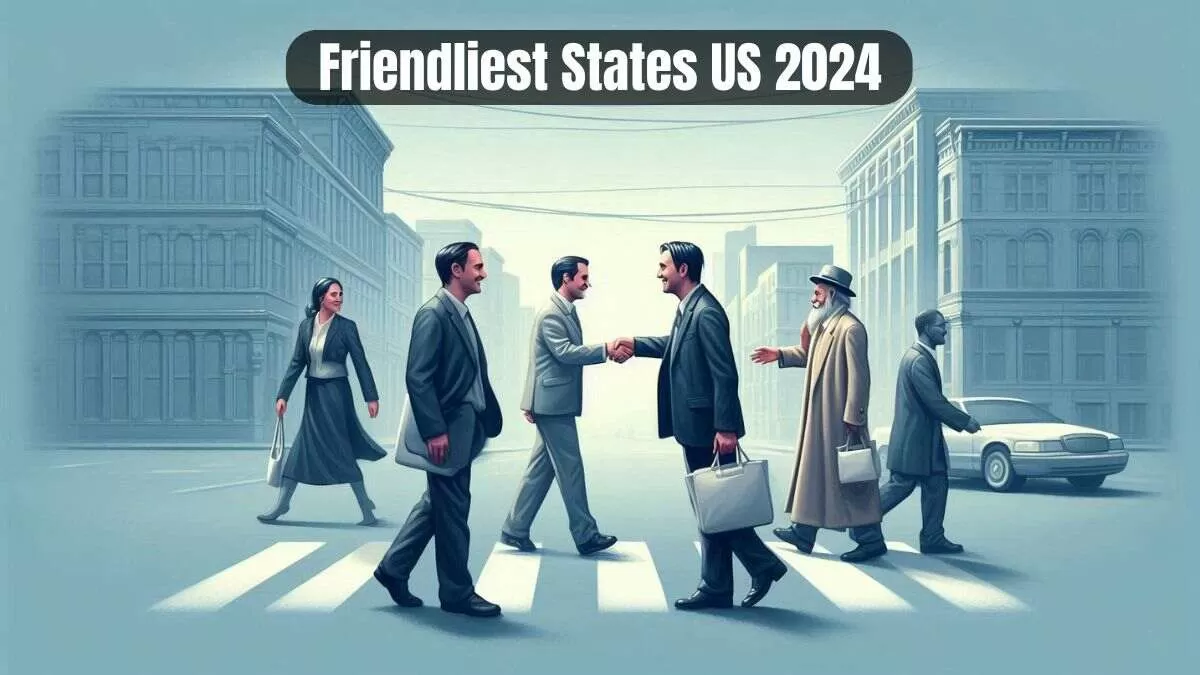 List of Top 10 Friendliest States in the US 2024