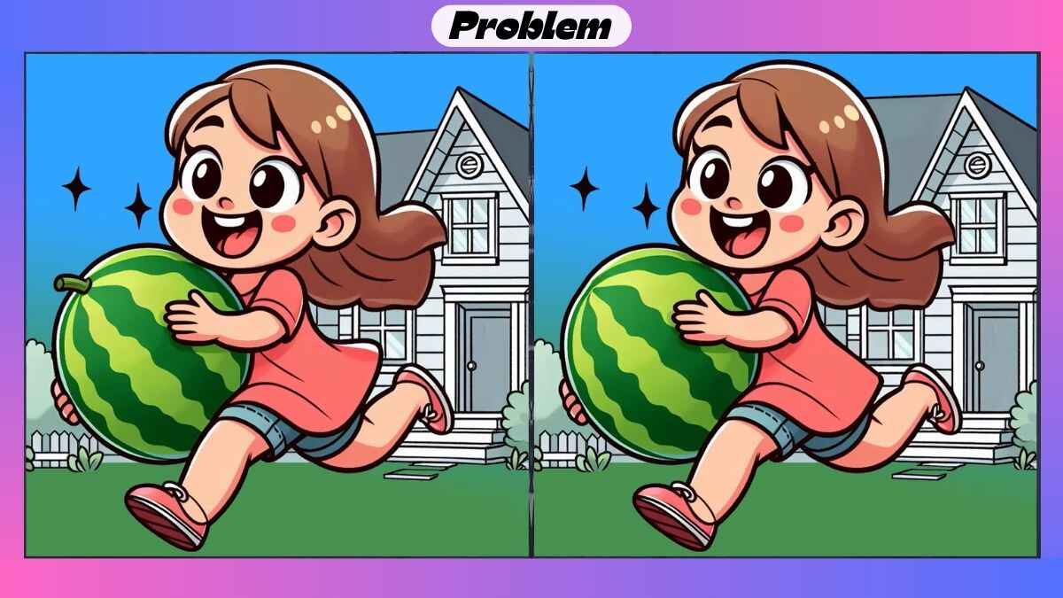 Find 3 Differences in 52 Seconds in This Watermelon Picture