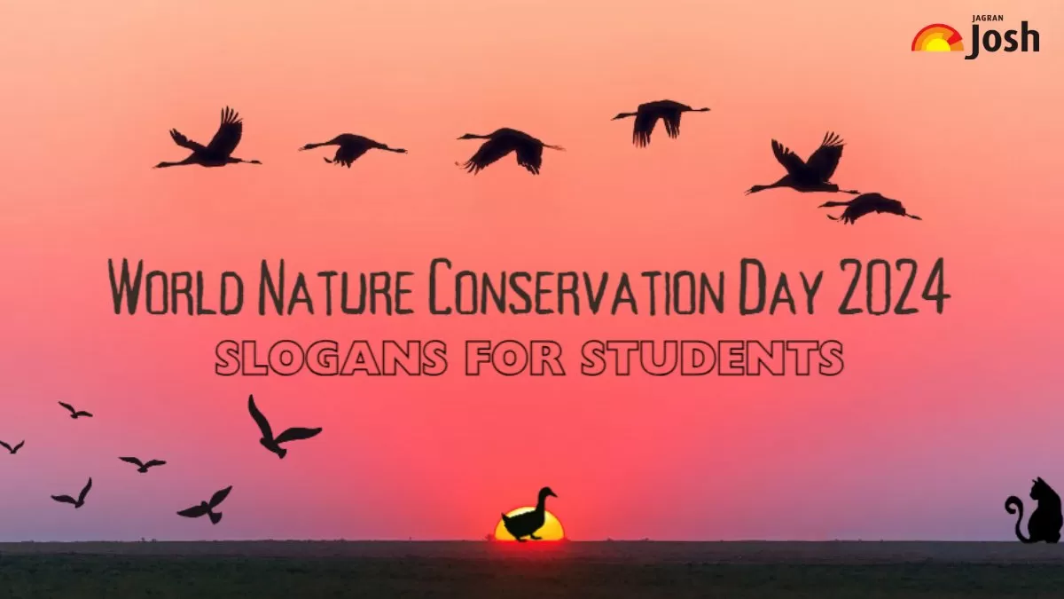 World Nature Conservation Day 2024 Slogans for School Students