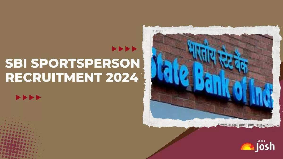 SBI Sportsperson Recruitment 2024