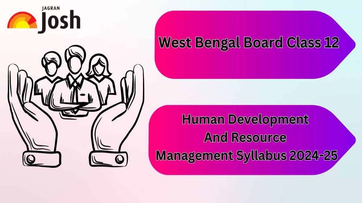 West Bengal Board Class 12 Human Development And Resource Management Syllabus 2024-25: Download Syllabus PDF For Free! 