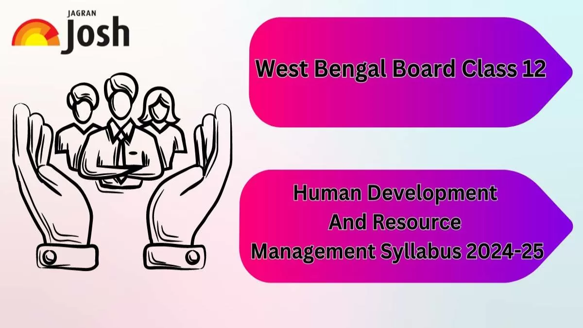 West Bengal Board Class 12 Human Development And Resource Management Syllabus 2024-25