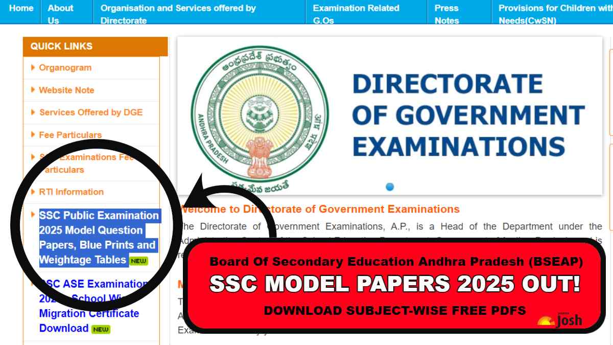 AP SSC Model Question Paper 2025 Download Free PDF