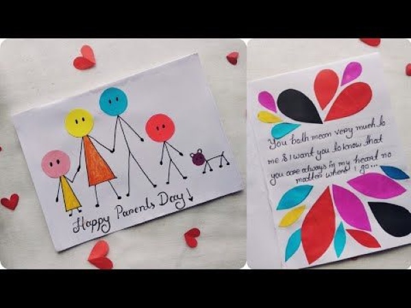 parents day card making ideas for kids