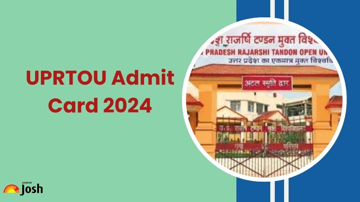 UPRTOU Admit Card 2024 at uprtou.ac.in; Direct Link to Download Hall Ticket PDF