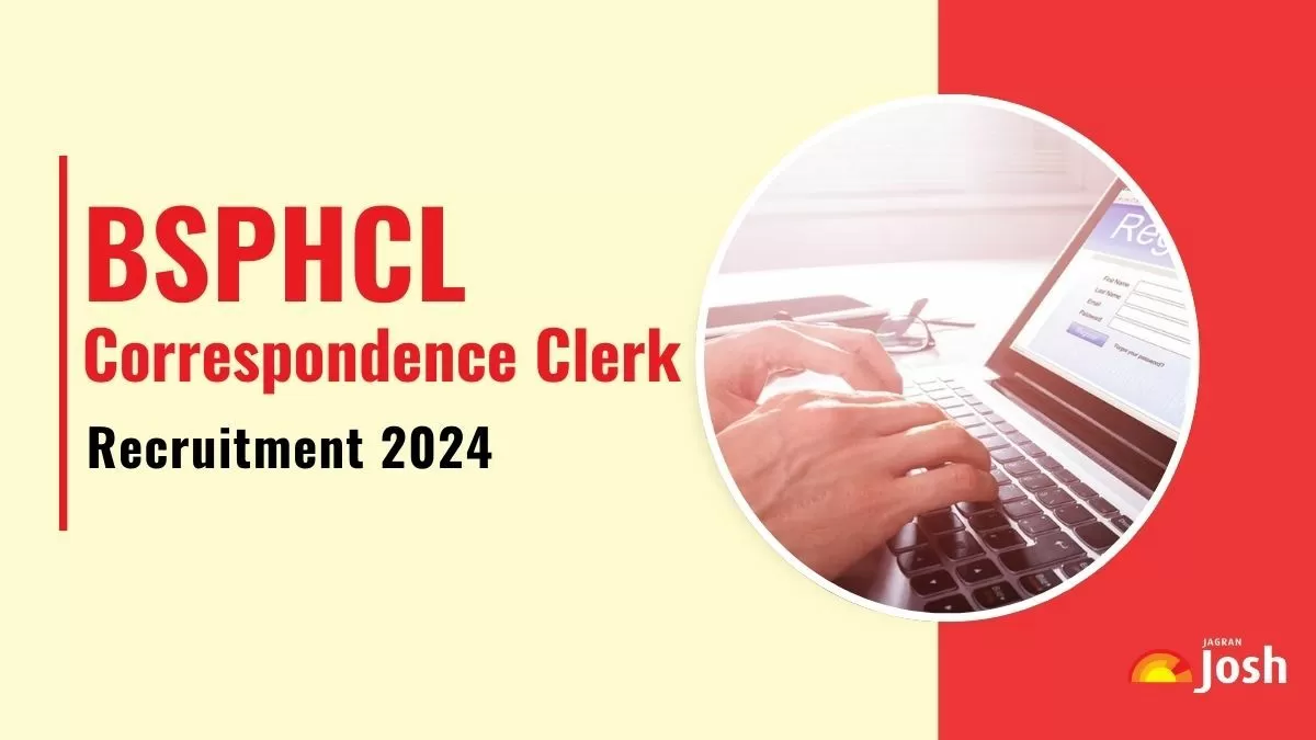 BSPHCL Correspondence Clerk Recruitment 2024
