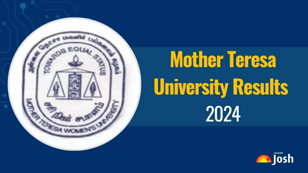 Mother Teresa University Result 2024 OUT at motherteresawomenuniv.ac.in