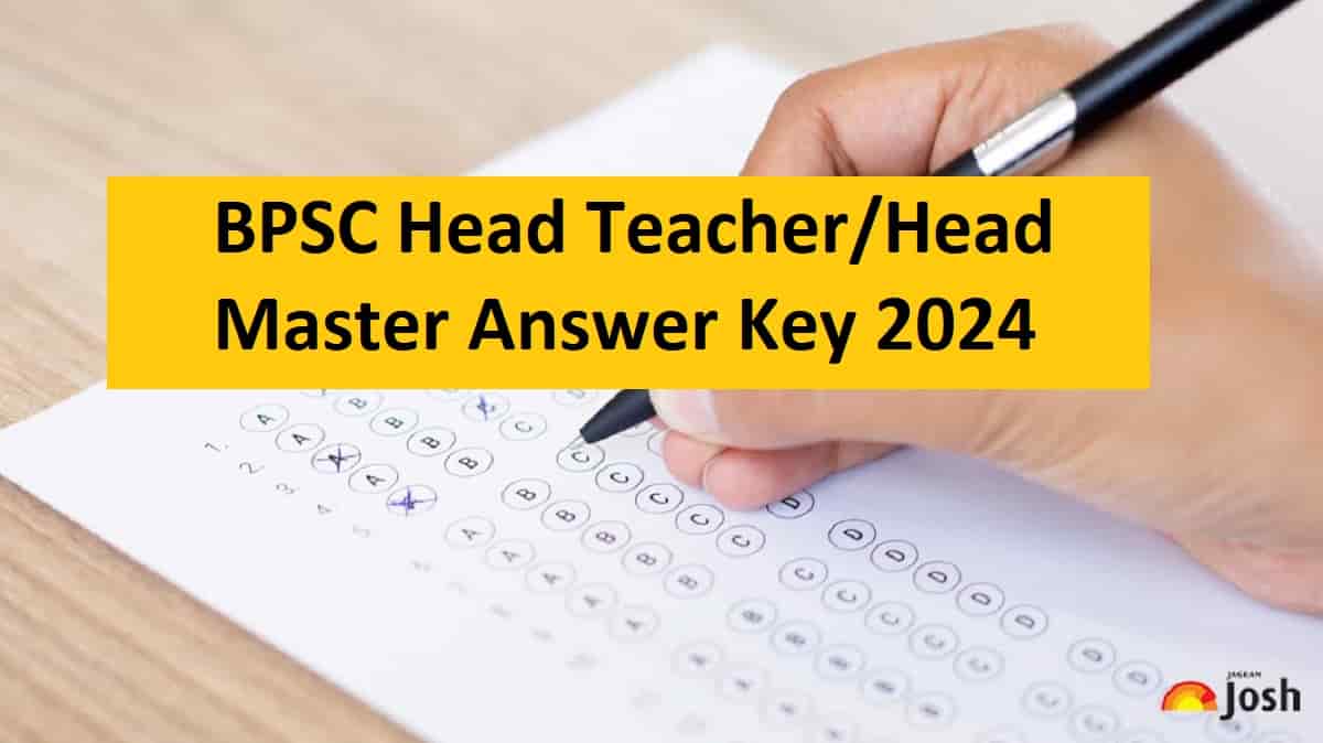 BPSC Head Teacher Answer Key 2024: HM Question Paper Released at bpsc ...