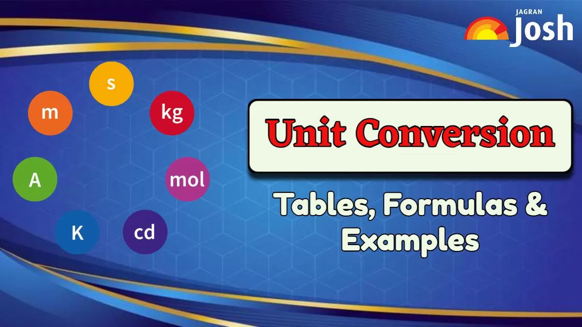 Conversion of Units in Maths and Physics: Formulas, Tables and Examples