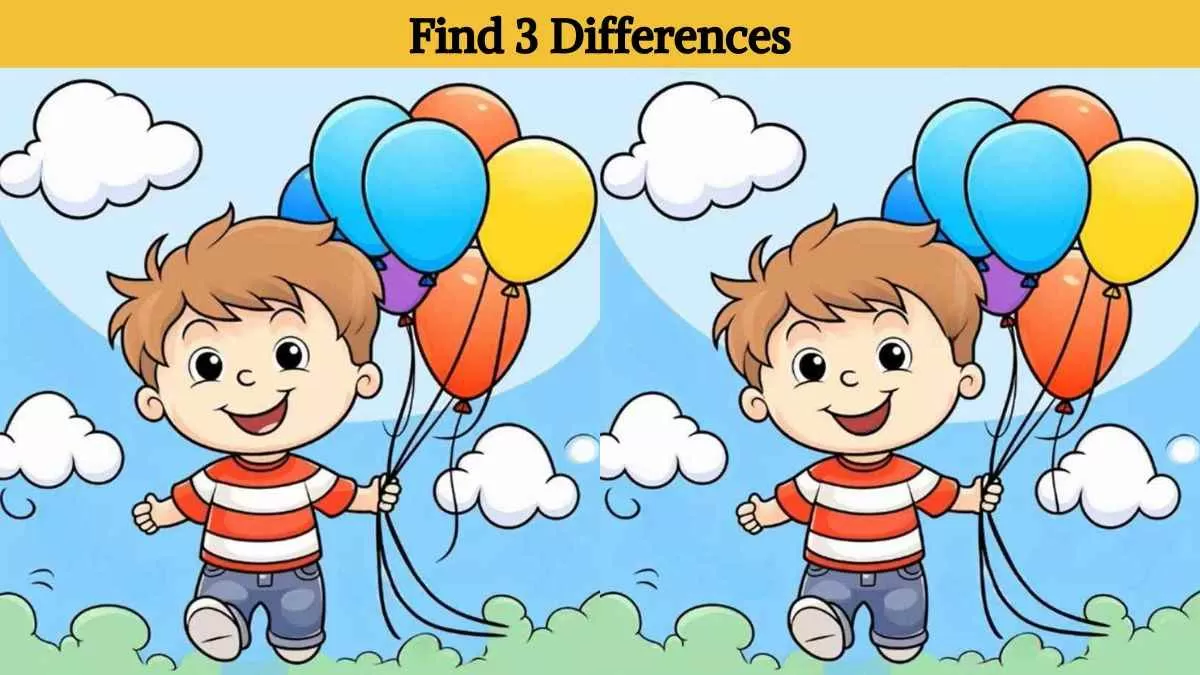 Find 3 differences in 14 seconds