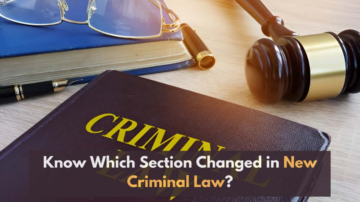 New Criminal Law in Action; Know Which Section is What in Bharatiya Nyaya Sanhita?
