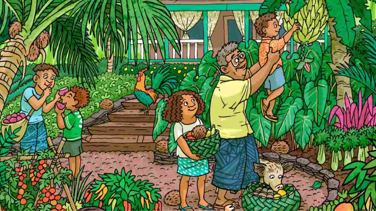 Optical Illusion IQ Test: 99% People Fail To Spot The Cap In This Kitchen Garden Scene in 12 Seconds, Can You?
