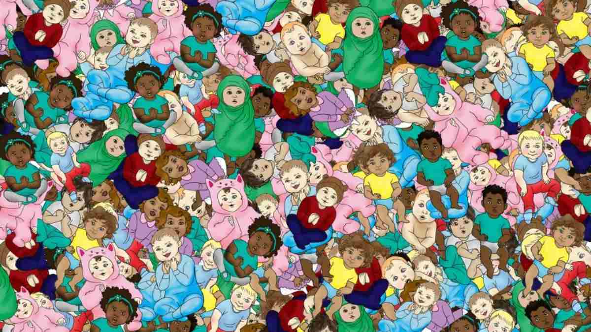 Picture Puzzle IQ Test: Can You Find the Sleeping Baby in 15 Seconds?