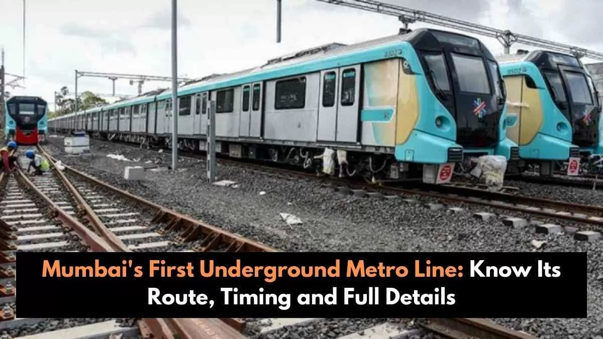 The first phase of the Mumbai Metro 3 line will soon begin, linking SEEPZ (Santacruz Electronics Export Processing Zone) to BKC (Bandra Kurla Complex).