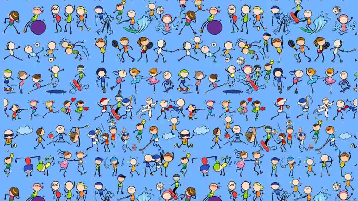 Picture Puzzle IQ Test: Can You Spot 4 Archers Hidden In This Olympic Games-Themed Image In 15 Seconds?