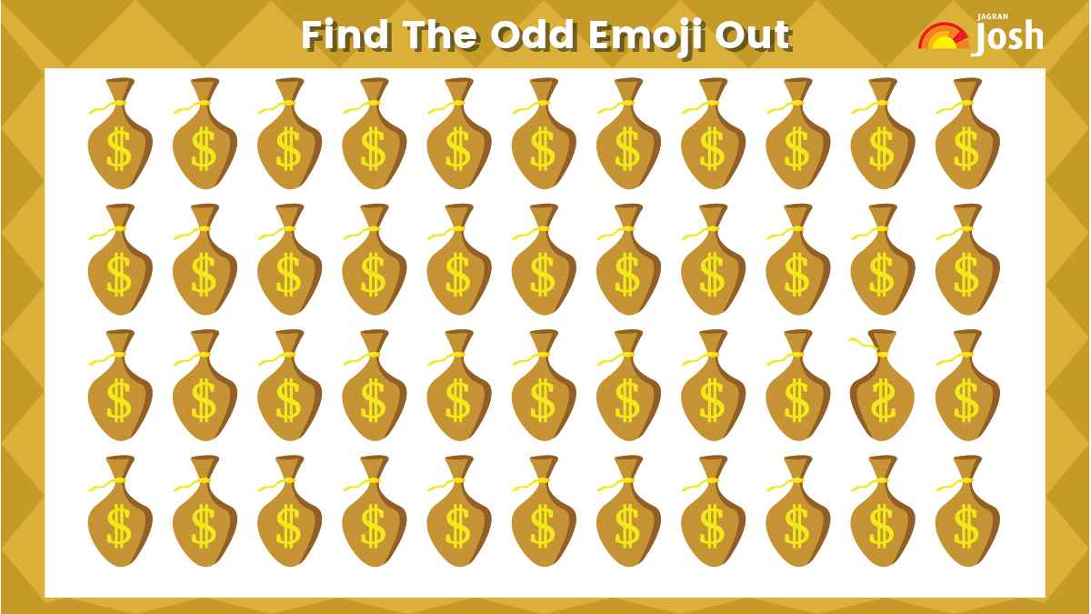 IQ Test: Find the odd money bag emoji in 5 seconds!