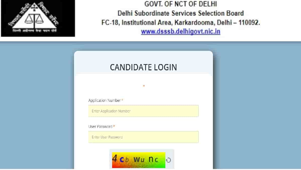 DSSSB Nursing Officer Admit Card 2024: Exam to Begin on 12 August