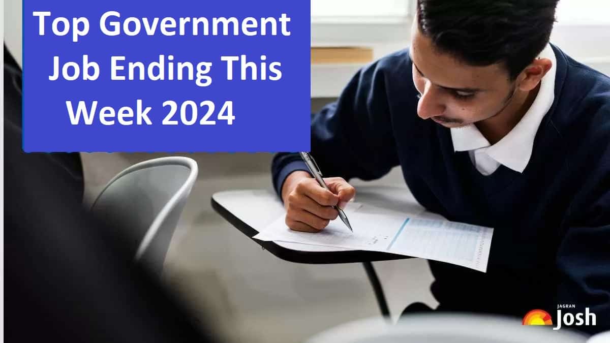 Govt Jobs 2024: Check Recruitment Application Closing This Week