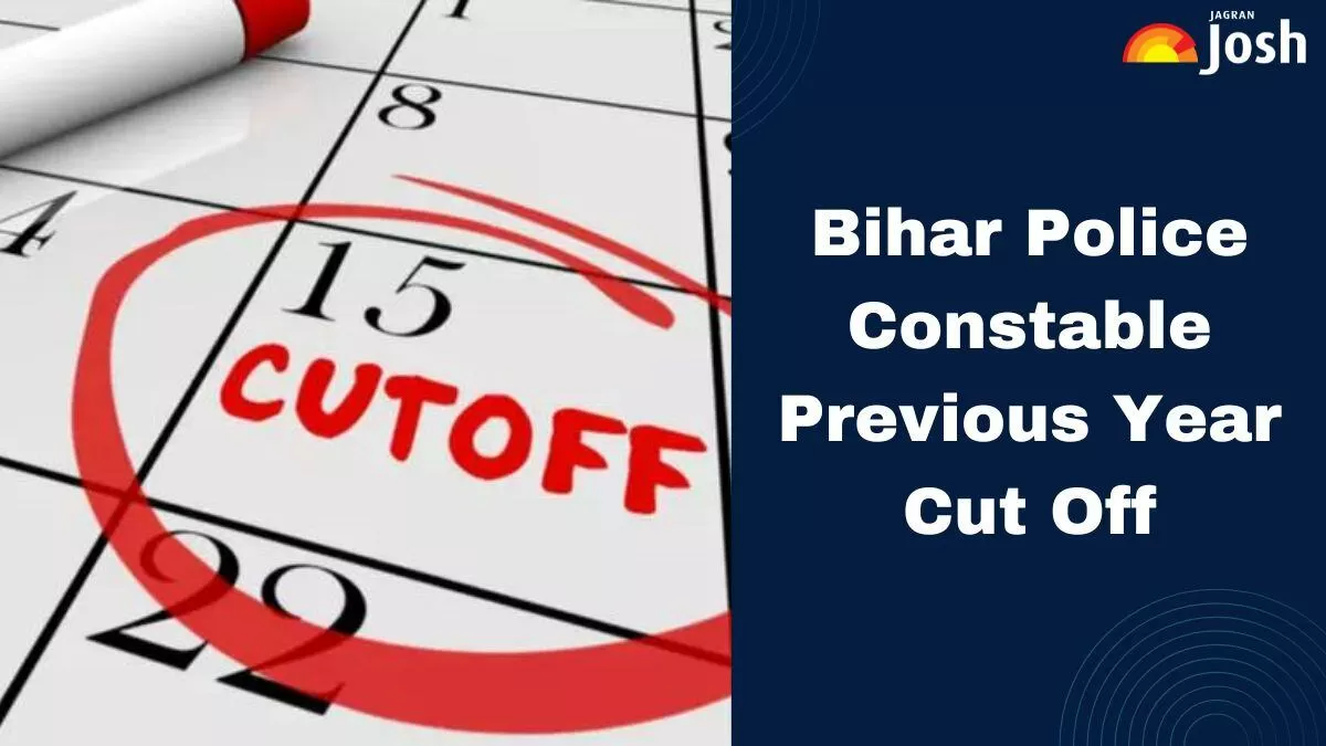 Check out category-wise Bihar Police Constable cut off for male and female candidates here.