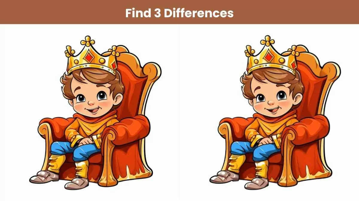 Find 3 differences in 11 seconds