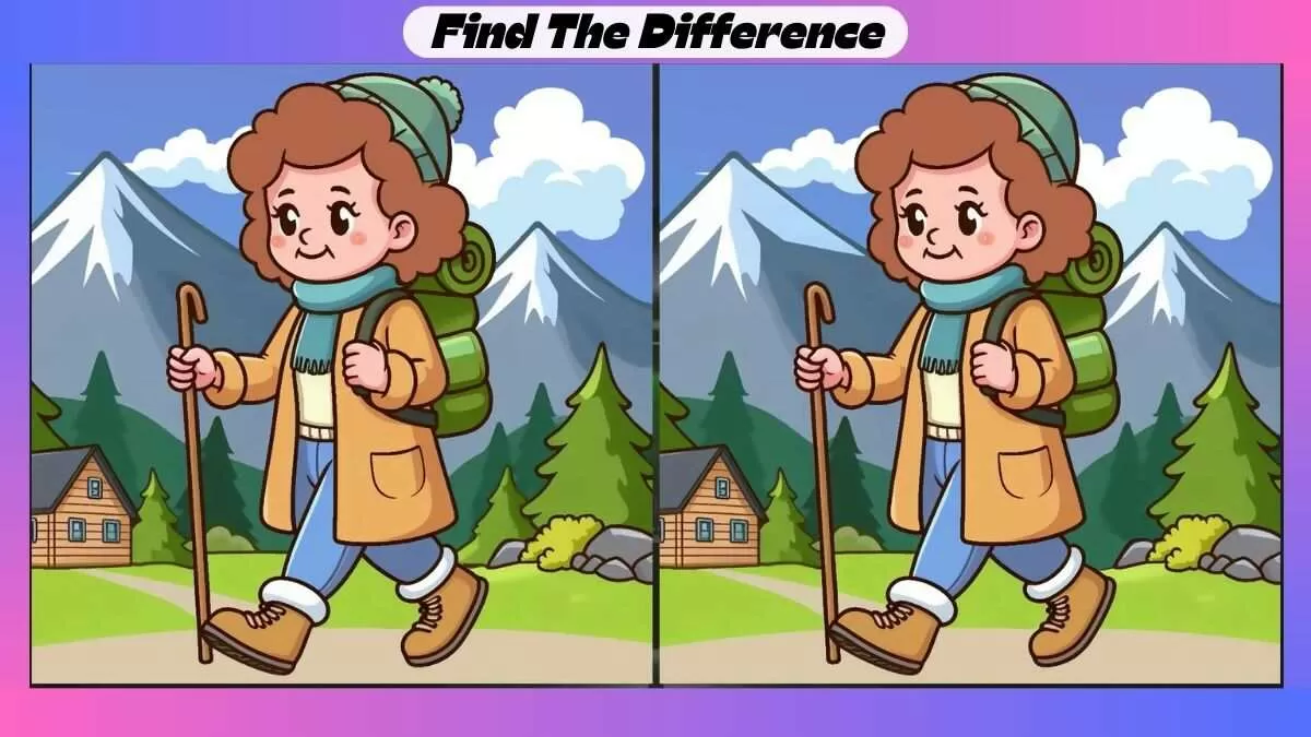 Find 3 Differences in 15 Seconds in This Hiking Picture