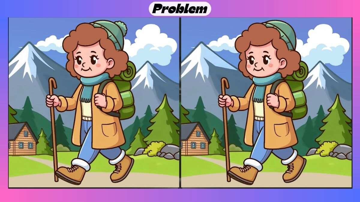 Find 3 Differences in 15 Seconds in This Hiking Picture