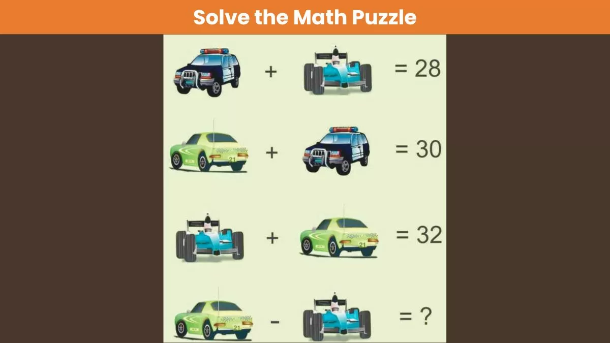 Solve the math puzzle in 7 seconds