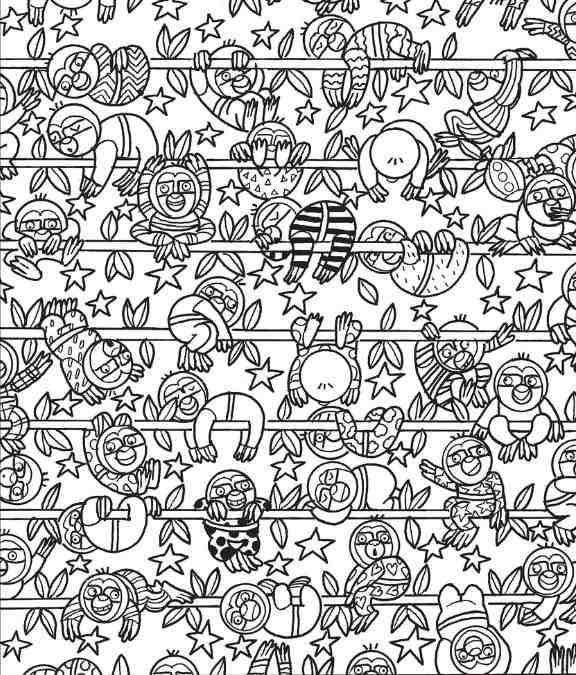 find hidden objects optical illusions