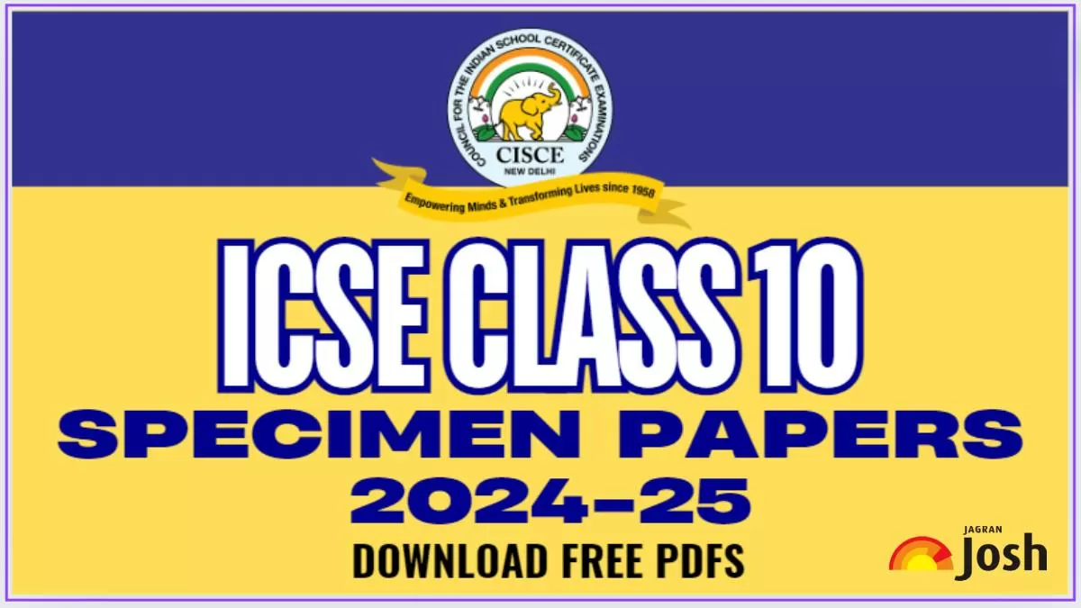 ICSE Sample Question Paper for 2025 Exam, Download Subject-Wise Free PDF here.