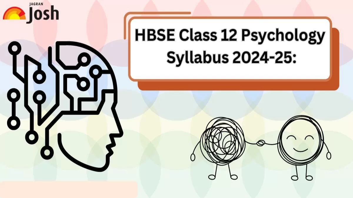 HBSE Class 12 Psychology Syllabus 2024-25
