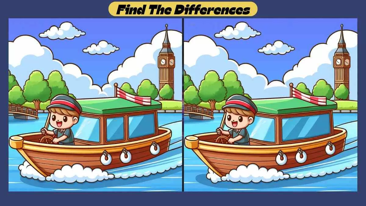 Find 3 Differences in 37 Seconds in This Ferrying Scene