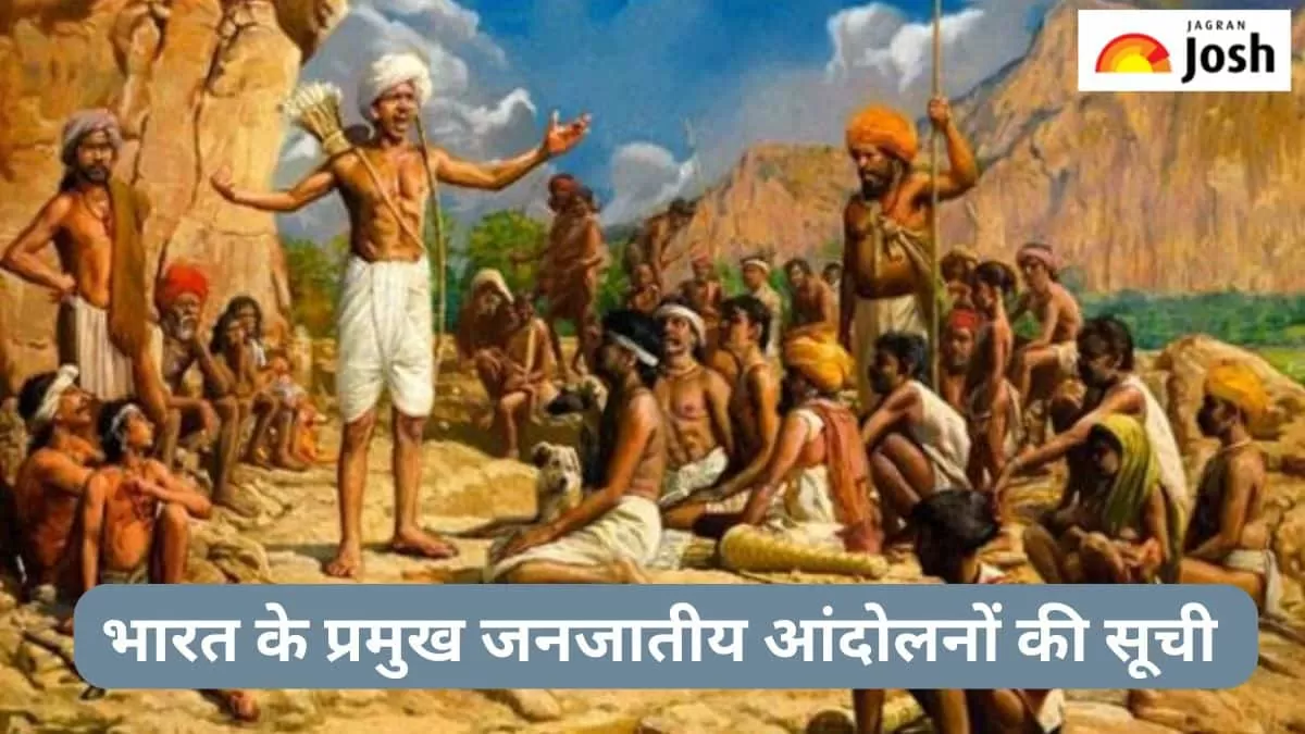 भारत के प्रमुख जनजातीय आंदोलन