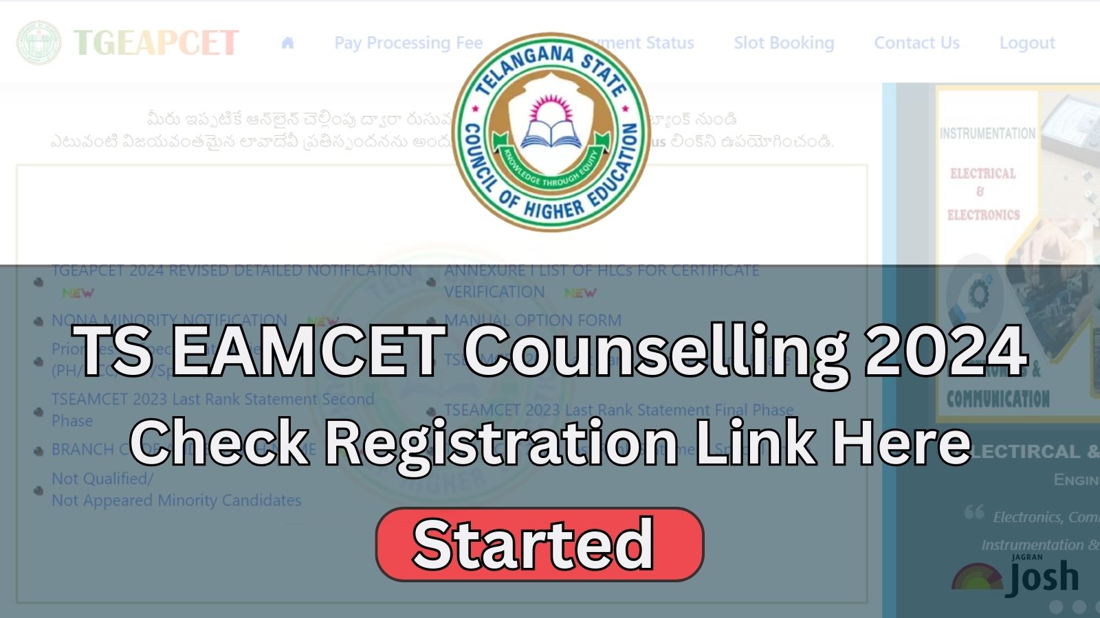 Tg Eapcet 2024 Counselling Dates Ada