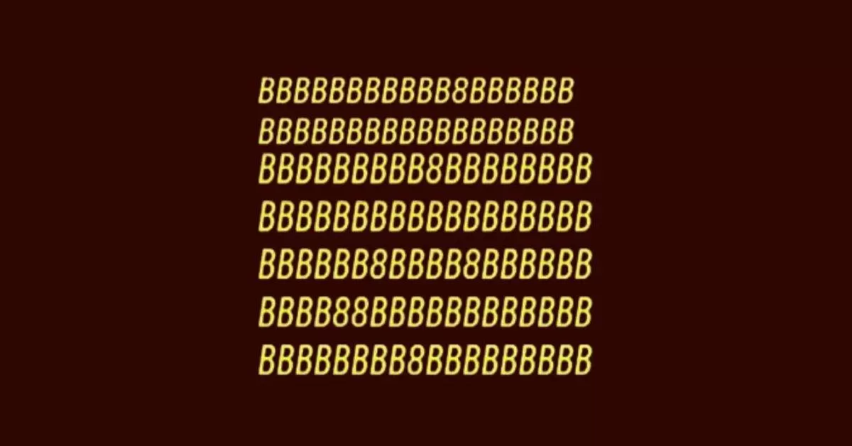 Find the Hidden Number 8