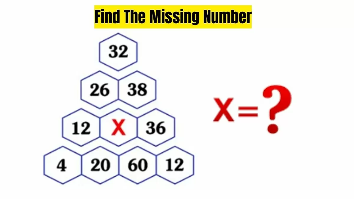 Can you find the missing number?
