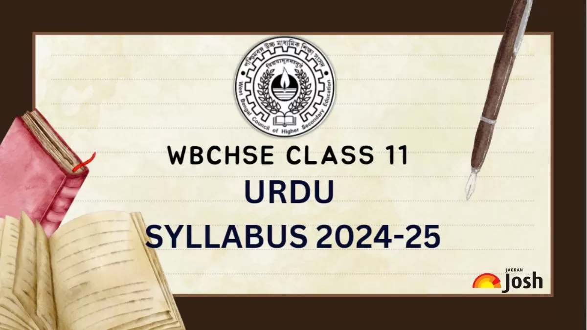 WBCHSE Class 11 Urdu Syllabus 2024-25: Download WBBSE FREE PDF